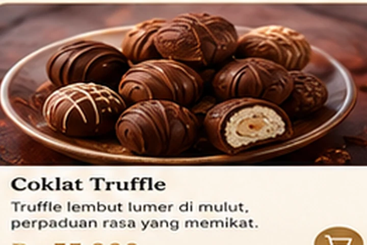 Coklat Truffle Coklat Gobet